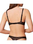 Εικόνα της Triumph Bright Spotlight W Μαύρο Σουτιέν Με Μπανέλα.