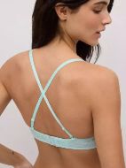 Εικόνα της Ysabel Mora Μπλε Σουτιέν Push Up με Μπανέλες 10750