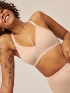Εικόνα της Naturana Soft Bra Μπεζ Χωρίς Μπανέλες.