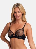 Εικόνα της Dorina Ainsley Σουτιέν Μαύρο Με Μπανέλες & Δαντέλα.