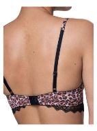 Εικόνα της Dorina Zena Balcony λεοπάρ σουτιέν με μπανέλα και ελαφριά ενίσχυση.