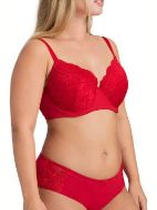 Εικόνα της Dorina Lianne Demi κόκκινο με δαντέλα.