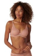 Εικόνα της Triumph Aura Spotlight WHP μπεζ σουτιέν με μπανέλα, και ελαφριά επένδυση.