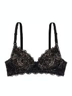 Εικόνα της Dorina Devote Bralette Μαύρο σουτιέν θηλασμού.