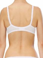 Εικόνα της Naturana Λευκό σουτιέν θηλασμού (100% βαμβάκι). Χωρίς μπανέλα, χωρίς επένδυση.