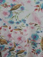 Εικόνα της Galaxy Viscose Εκρού Εμπριμέ Φόρεμα Με Κοντό Μανίκι.