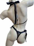 Εικόνα της Milena Μαύρο Κορμάκι Με Δαντέλα.