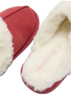 Εικόνα της Ysabel Mora Χειμερινές Γυναικείες Παντόφλες με Γούνα Μπορντό 14174