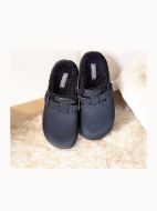 Εικόνα της Noidinotte Μαύρες Γυναικείες Παντόφλες Με Επένδυση.