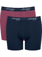 Εικόνα της Sloggi Short Ανδρικά Μποξεράκια Violet 2Pack 10206948-M021