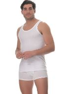 Εικόνα της Lido Underwear Ανδρική Φανέλα Λευκό 200-7