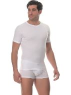 Εικόνα της Lido Underwear 450 Ανδρική Φανέλα Κοντομάνικη σε Λευκό Χρώμα