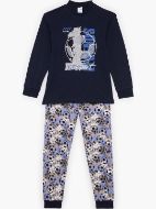 Εικόνα της Pretty Baby Παιδική Πιτζάμα Χειμωνιάτικη Μπλε Σκούρο 63811