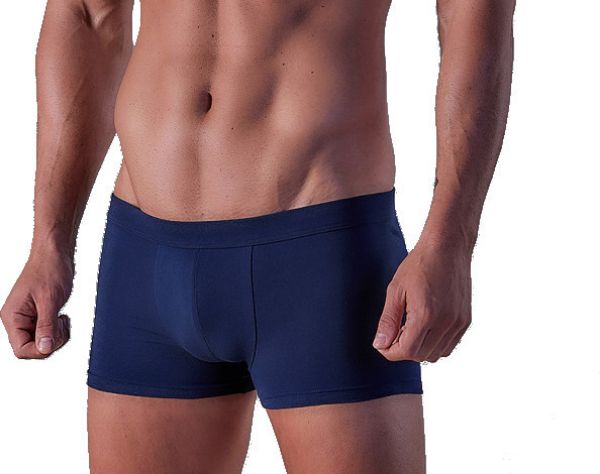 Εικόνα της CuWrap Δυάδα ανδρικά boxer μπλε με εσωτερικό λάστιχο.