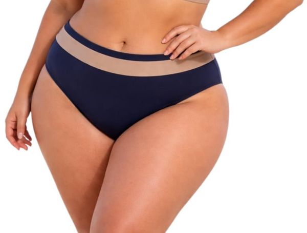 Εικόνα της Bestform Μαύρο Μαγιό Slip Ψηλόμεσο.