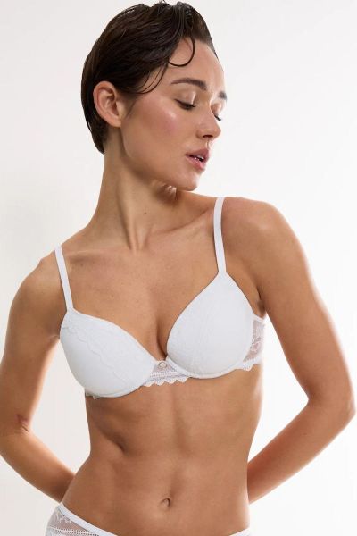 Εικόνα της Triumph Comfort Allure WHP Λευκό Σουτιέν με Μπανέλες & Ελαφριά Επένδυση