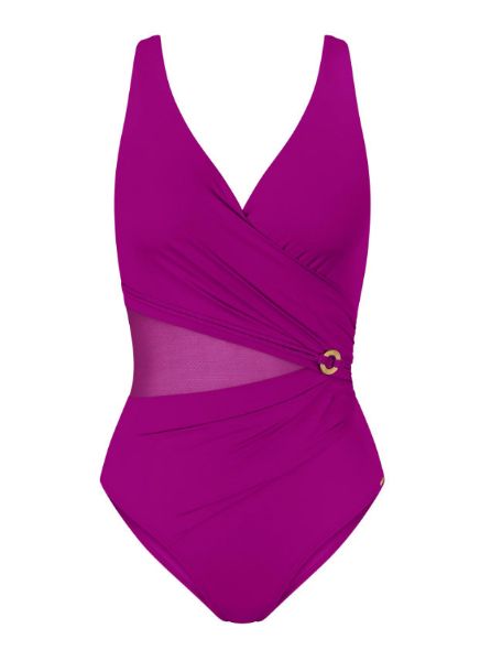 Εικόνα της Triumph Summer Twist OP 03 Magenta Ολόσωμο Μαγιό Με Cups.