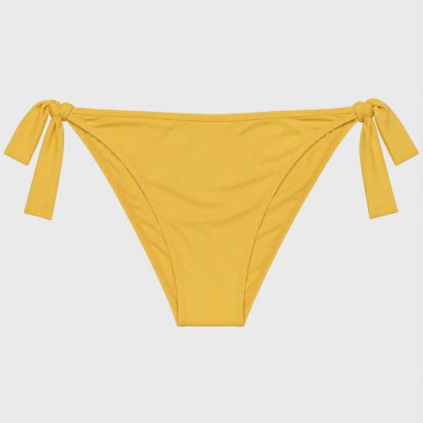 Εικόνα της Blu4u Κίτρινο Bikini Slip Με Δέσιμο.
