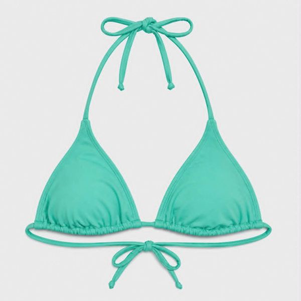 Εικόνα της Blu4u Μέντα Τρίγωνο Bikini Top.
