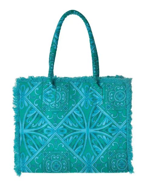 Εικόνα της Ble Resort Collection Υφασμάτινη Τσάντα Θαλάσσης Μπλε 5-42-402-0025