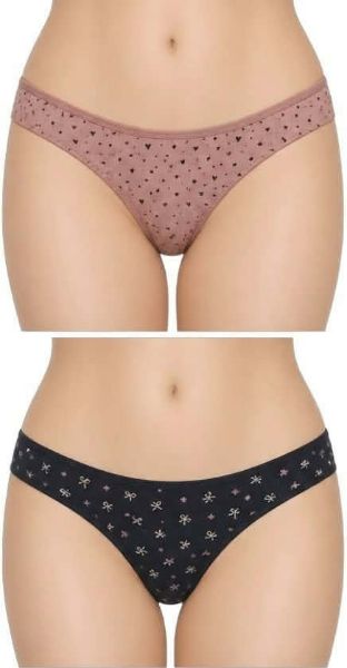 Εικόνα της 2Pack Walk Bamboo Slip Rio Εμπριμέ Μαύρο/Σάπιο Μήλο.
