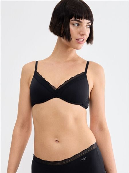 Εικόνα της Sloggi Go Blush PU Γυναικείο Μπουστάκι Μαύρο 10228626-0004