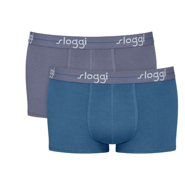 Εικόνα της Sloggi Start Hipster Ανδρικά Μποξεράκια Μονόχρωμα Ραφ/γκρι 2Pack 10206968-M031