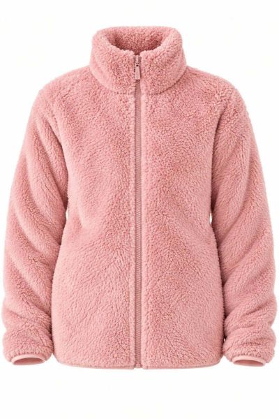 Εικόνα της Noidinotte Ροζ Fleece Κοντό Ρομπάκι Παιδικό, Με Φερμουάρ.