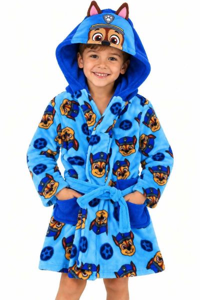Εικόνα της Cerda Μπλε Fleece Σταυρωτή Ρόμπα PawPatrol.